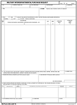 Figure A7.C2.F18. DD Form 448: Military Interdepartmental Purchase Request