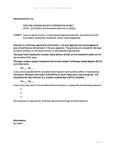 Figure LoDA.F1. - Lease Forwarding Memorandum