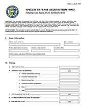 Figure SDAF.F3. - Financial Analysis Worksheet